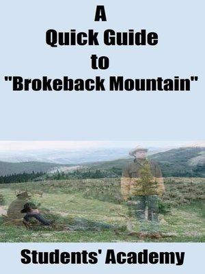 cover image of A Quick Guide to "Brokeback Mountain"